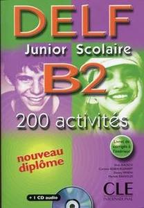 Obrazek DELF Junior Scolaire B2 + CD 200 activites
