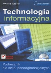 Bild von Informatyka Europejczyka Technologia Informacyjna Podręcznik + CD Szkoła ponadgimnazjalna