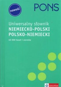 Obrazek Pons Uniwersalny słownik niemiecko - polski, polsko - niemiecki