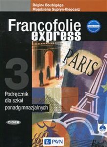 Bild von Francofolie express 3 Podręcznik + CD Szkoła ponadgimnazjalna