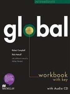 Obrazek Global Intermediate WB + CD with key MACMILLAN