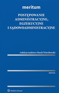 Obrazek MERITUM Postępowanie administracyjne, egzekucyjne i sądowoadministracyjne