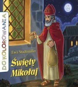 Bild von Do kolorowania - Święty Mikołaj