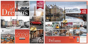 Bild von Kalendarz 2026 classic City of dreams