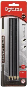 Bild von Grafitowy ołówek HB 4 sztuki Optima