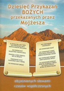 Bild von Dziesięć Przykazań Bożych przekaz. przez Mojżesza