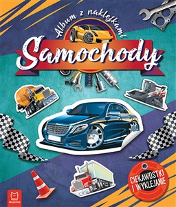 Obrazek Samochody. Ciekawostki i wyklejanie. Album z naklejkami