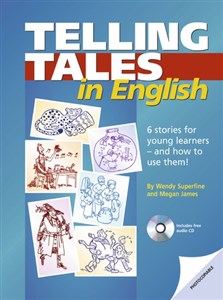 Bild von Telling Tales in English + CD Using stories with young learners