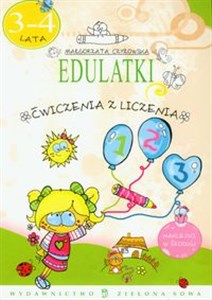 Obrazek Edulatki Ćwiczenia z liczenia 3-4 lata