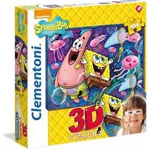 Bild von Puzzle 3 D Wizja Gąbka Bob   3D Vision Sponge Bob 104