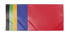 Bild von Teczka plastikowa z gumką niebieska D.RECT