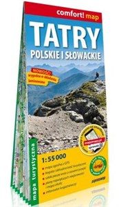 Obrazek Tatry polskie i słowackie; laminowana mapa turystyczna 1:55 000