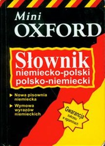 Obrazek Słownik niemiecko-polski polsko -niemiecki Mini