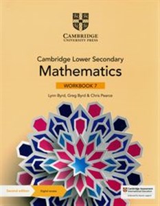 Obrazek Cambridge Lower Secondary Mathematics Workbook 7 with Digital Access (1 Year)