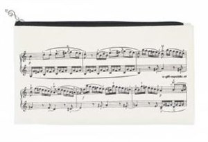 Obrazek Piórnik kremowy prostokątny