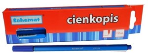 Bild von Cienkopis 0,4mm granatowy (10szt)