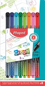 Bild von Cienkopis Maped Graph Peps Deco 8 kolorów blister