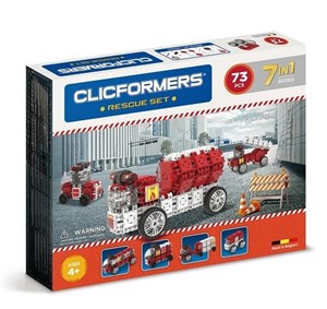 Obrazek Clicformers Straż pożarna 73 elementy