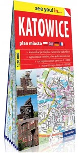 Bild von Katowice papierowy plan miasta 1:20 000