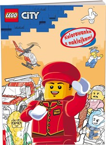 Obrazek Lego City Kolorowanka Z Naklejkami