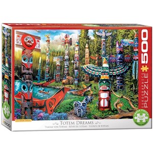 Bild von Puzzle 500 Totemy XXL