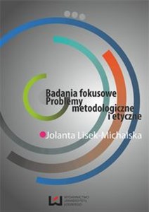 Bild von Badania fokusowe Problemy metodologiczne i etyczne