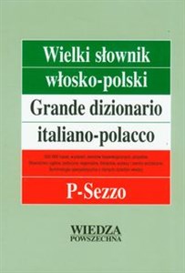 Obrazek Wielki słownik włosko-polski Tom III P-Sezzo
