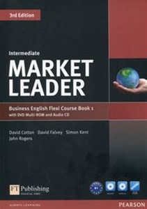 Obrazek Market Leader Business English Flexi Course Book 1 with DVD + CD Intermediate