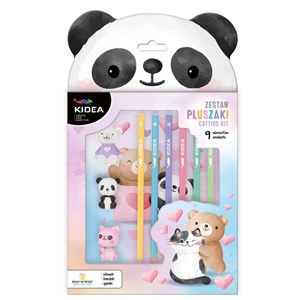 Bild von Zestaw szkolny Pluszaki Kidea 9 elementów