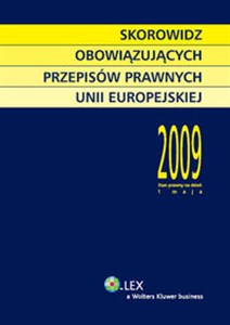 Obrazek Skorowidz Obowiązujących Przepisów Prawnych Unii Europejskiej 2007/2008