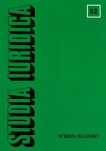 Bild von Studia Iuridica Tom 52 Ochrona własności