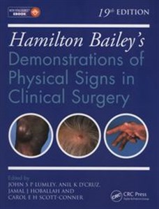 Bild von Hamilton Bailey's Physical Signs Demonstrations of Physical Signs in Clinical Surgery, 19th Edition