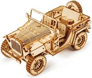 Bild von Robotime Drewniane Puzzle 3D Jeep Wojskowy