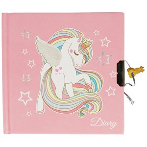 Bild von Pamiętnik zamykany 13,5x13,5cm Unicorn