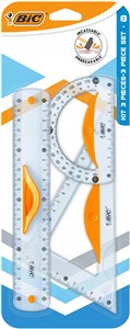 Bild von Zestaw geometryczny BIC blister 3szt.