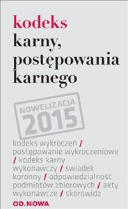 Bild von Kodeks karny, postępowania karnego, karny wykonawczy