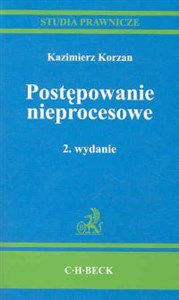 Obrazek Postępowanie nieprocesowe 2. Wydanie