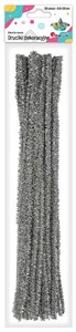 Bild von Druciki metalizowane 0,6x30cm 30szt srebrne