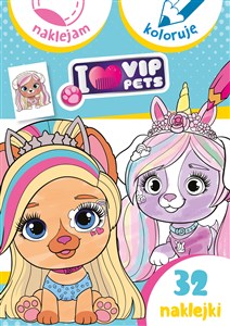 Bild von I love my VIP Pets. Naklejam i koloruję