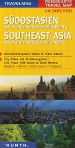 Obrazek Travelmag Southeast Asia 1:4000000 Malaysia / Indonesia / Philippines