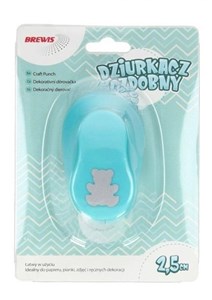 Bild von Dziurkacz ozdobny - Miś 2,5cm MIX