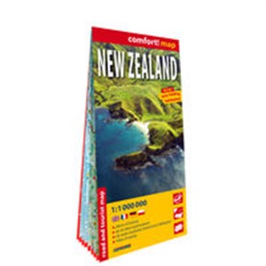 Obrazek Nowa Zelandia (New Zealand) laminowana mapa samochodowo-turystyczna 1:1 000 000