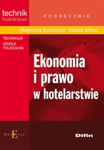 Bild von Ekonomia i prawo w hotelarstwie Podręcznik Technikum Szkoła policealna