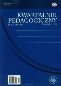 Bild von Kwartalnik Pedagogiczny nr 2 2012