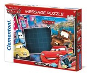 Bild von Puzzle Message Auta 104