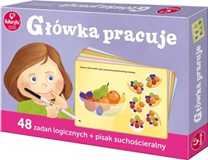 Bild von Główka pracuje 48 zadan logicznych + pisak suchościeralny