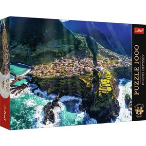 Obrazek Puzzle 1000 Premium Plus Photo Odyssey Wyspa Madera Portugalia 10824