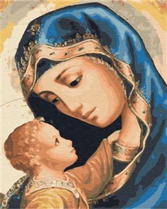 Bild von Malowanie po numerach Maria z dzieciątkiem
