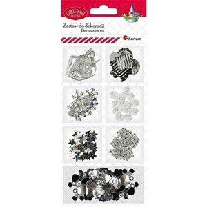 Obrazek Zestaw do cardmakingu srebrny