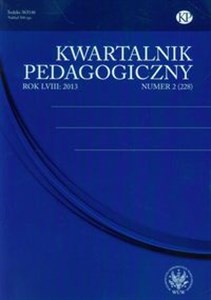 Bild von Kwartalnik Pedagogiczny nr 2 2013